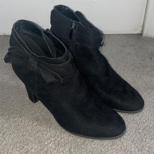 Black Heeled Booties